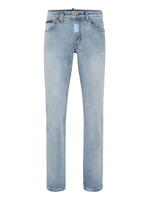 Джинсы хлопковые PHILIPP PLEIN