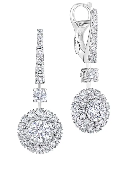 Серьги с бриллиантами CHAMOVSKIKH JEWELLERY HOUSE