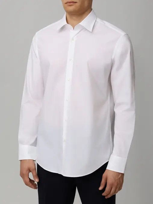 Рубашка Regular Fit хлопковая BOSS