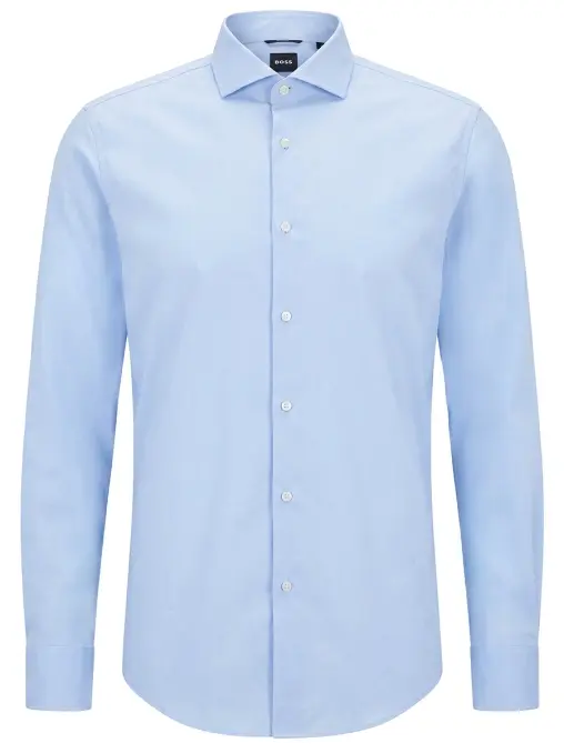 Рубашка Slim Fit хлопковая BOSS