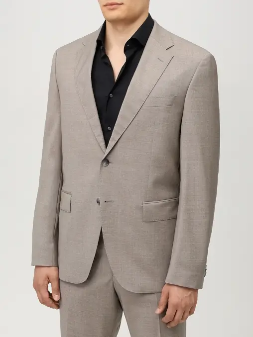 Костюм Regular Fit шерстяной BOSS