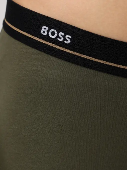 Набор из пяти хлопковых трусов-боксеров BOSS