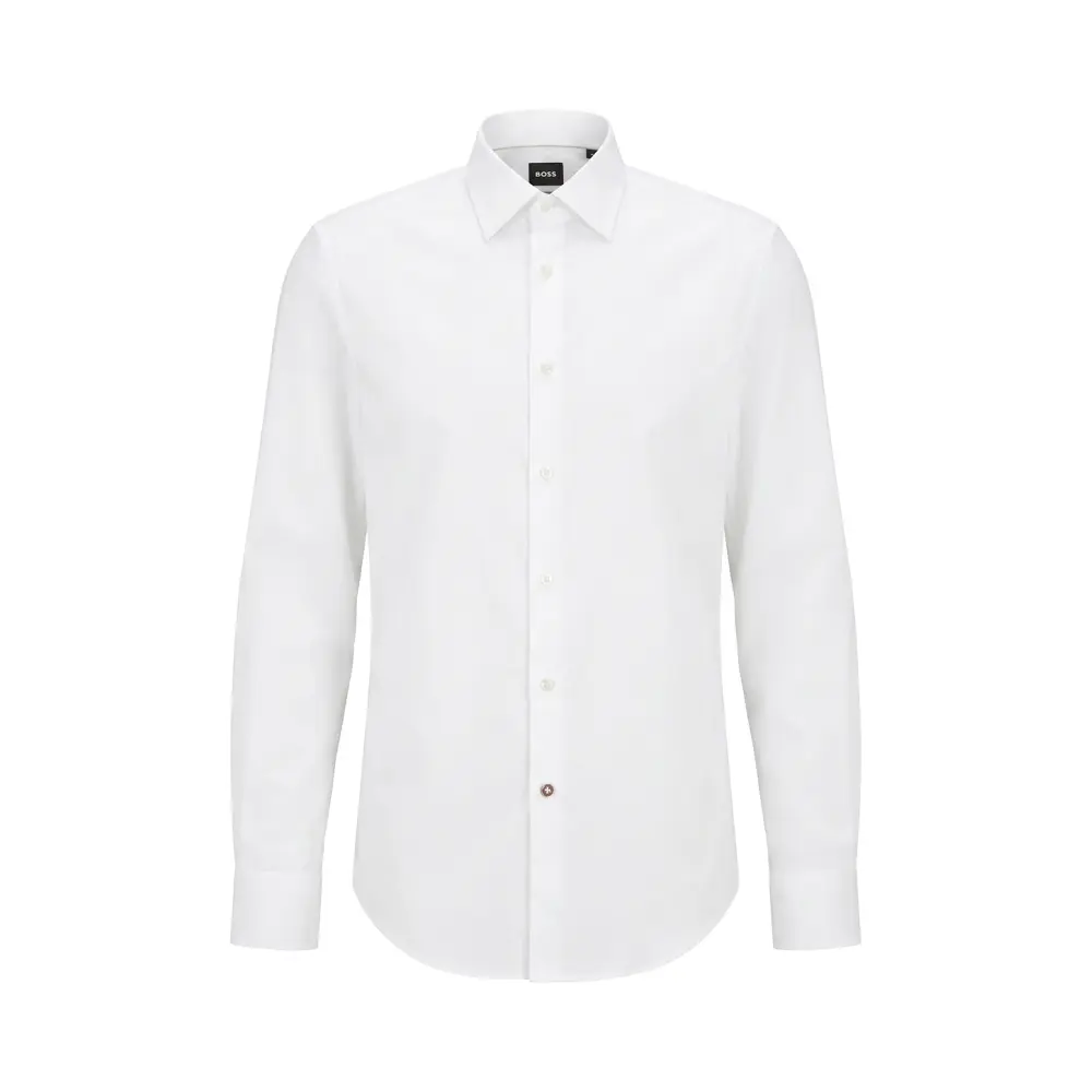 Рубашка Slim Fit хлопковая