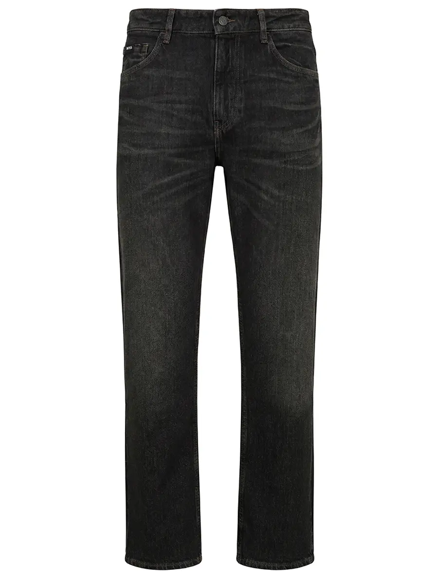 Джинсы Straight Fit хлопковые