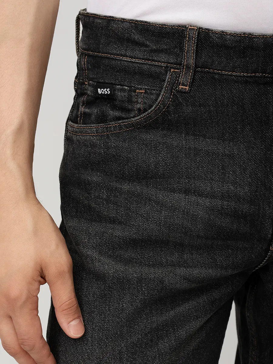 Джинсы Straight Fit хлопковые