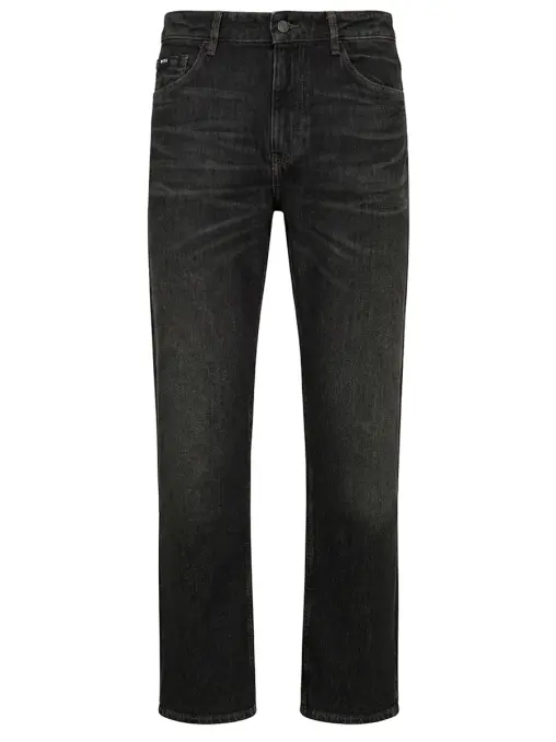 Джинсы Straight Fit хлопковые BOSS