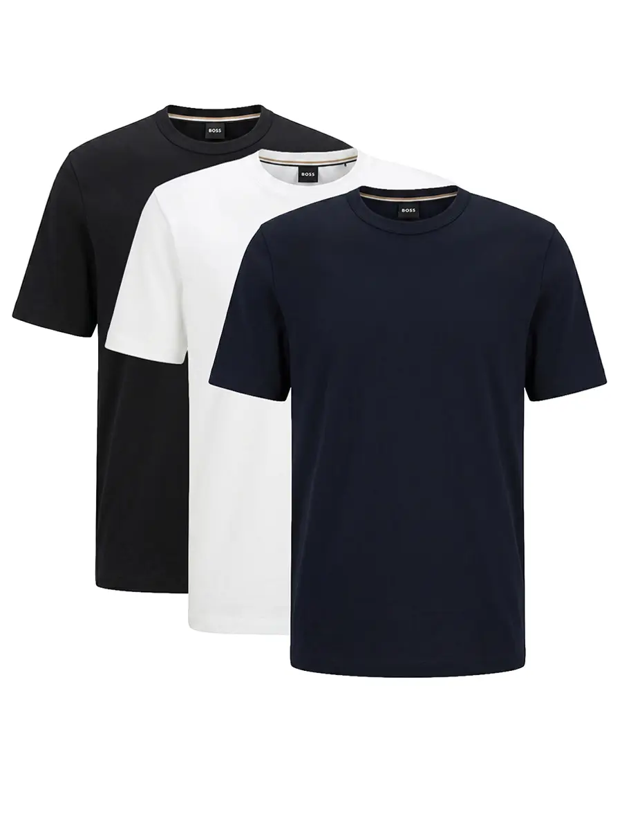 Набор из трех хлопковых футболок Regular Fit