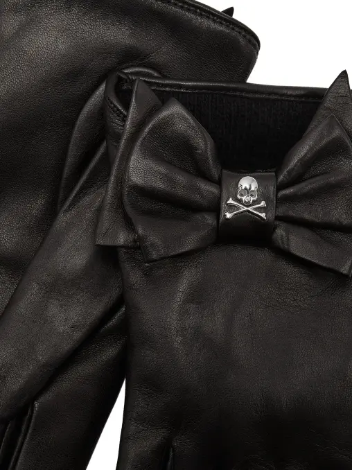 Перчатки кожаные PHILIPP PLEIN