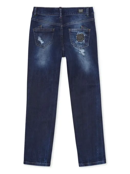 Джинсы хлопковые PHILIPP PLEIN
