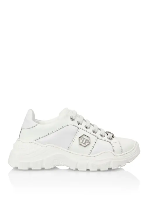 Кроссовки кожаные PHILIPP PLEIN
