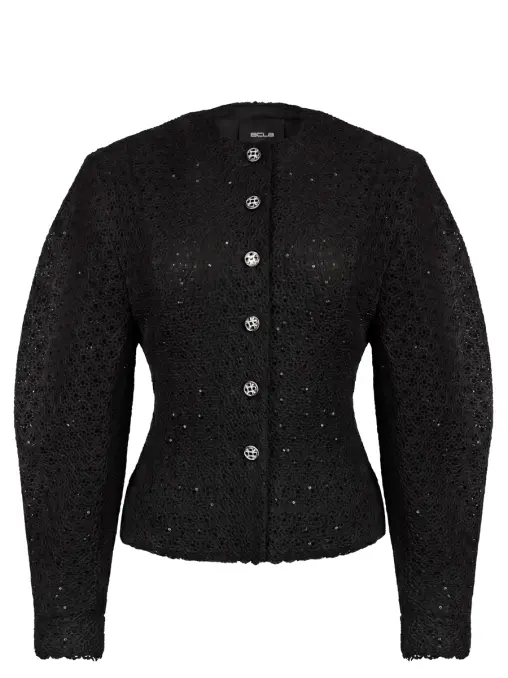 Жакет хлопковый Crochet BCLB