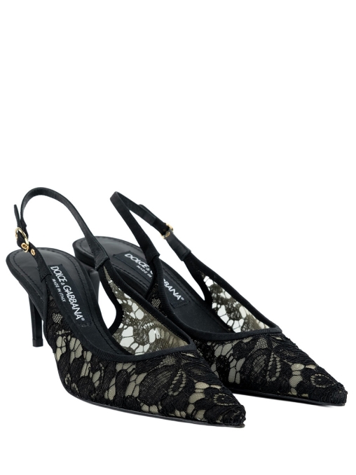 Туфли текстильные DOLCE & GABBANA