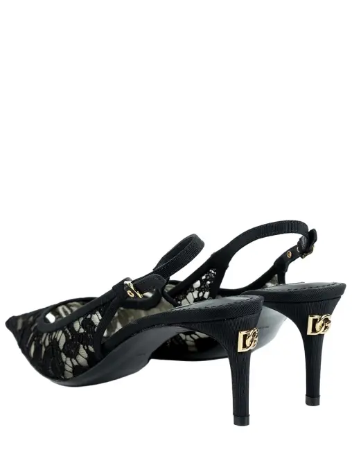 Туфли текстильные DOLCE & GABBANA