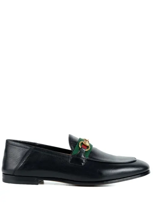 Лоферы кожаные GUCCI