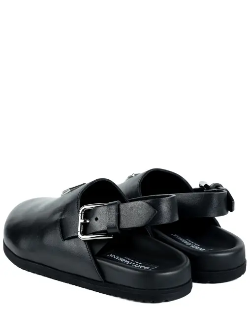 Сабо кожаные DOLCE & GABBANA