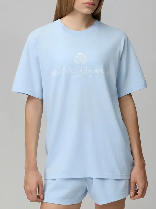 Футболка хлопковая SPORTY & RICH