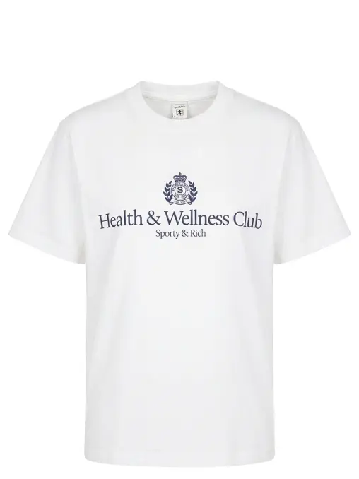 Футболка хлопковая SPORTY & RICH