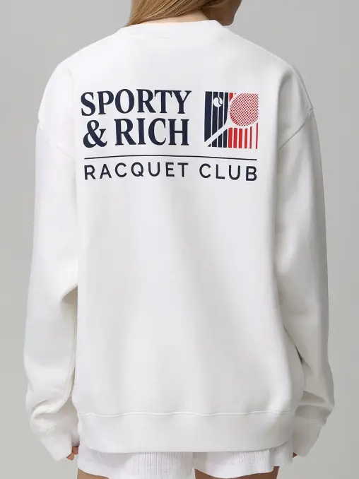 Толстовка хлопковая SPORTY & RICH