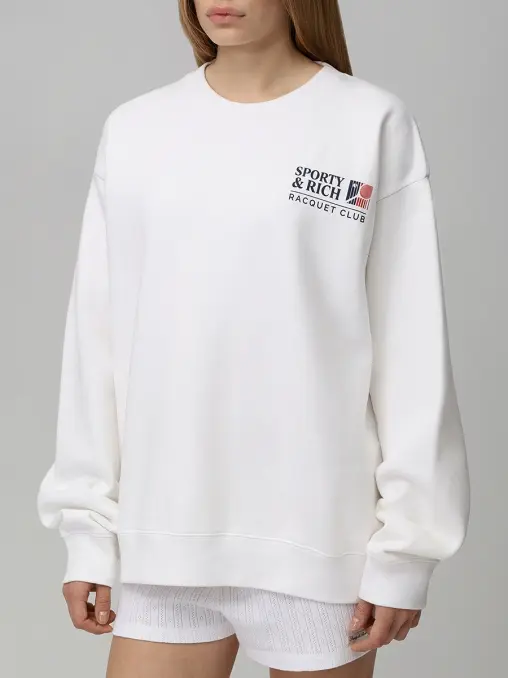 Толстовка хлопковая SPORTY & RICH