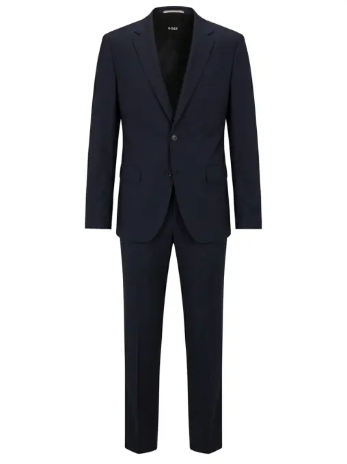 Костюм Regular Fit шерстяной BOSS