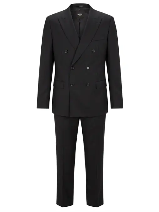 Костюм Regular Fit шерстяной BOSS