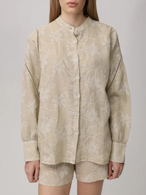 Блуза льняная 120% LINO