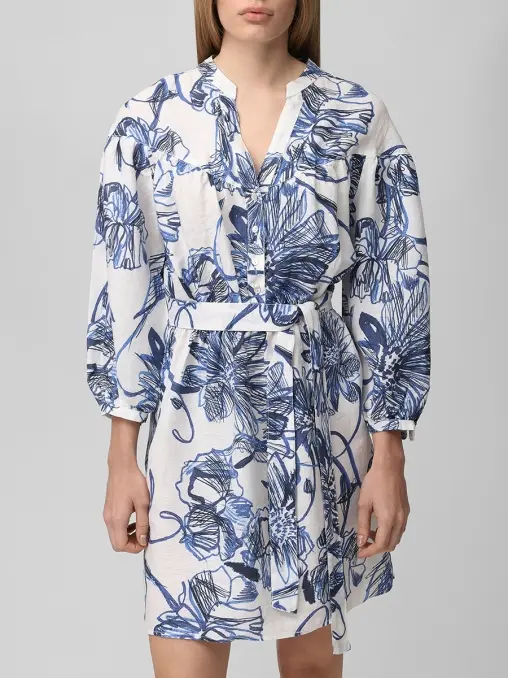 Платье льняное 120% LINO