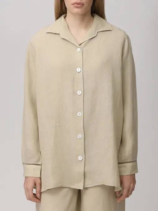 Рубашка льняная 120% LINO