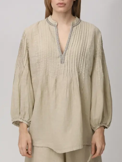 Блуза льняная 120% LINO