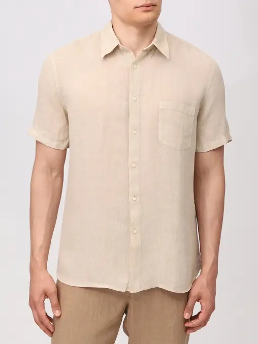 Рубашка льняная 120% LINO