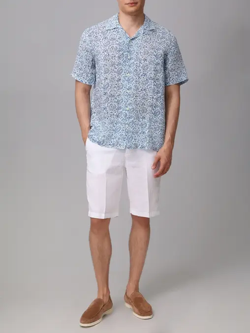 Рубашка льняная 120% LINO