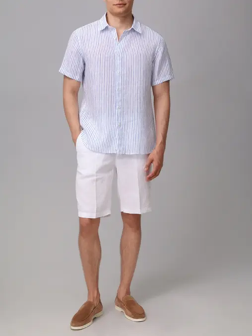 Рубашка льняная 120% LINO
