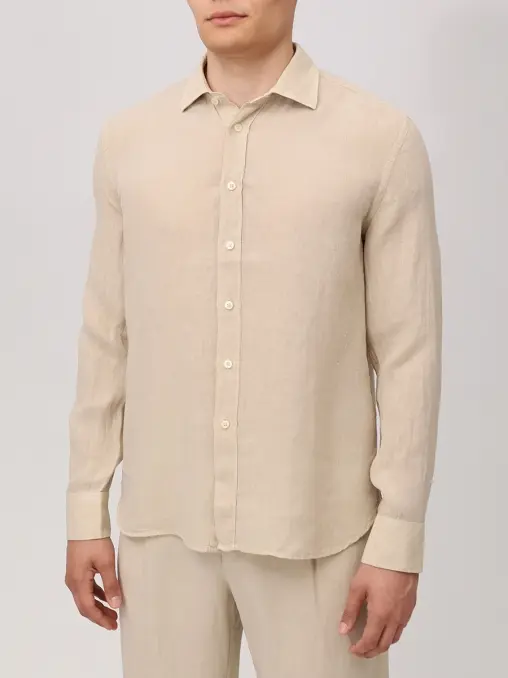 Рубашка льняная 120% LINO