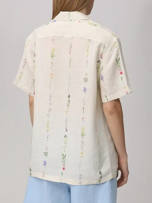 Рубашка льняная 120% LINO