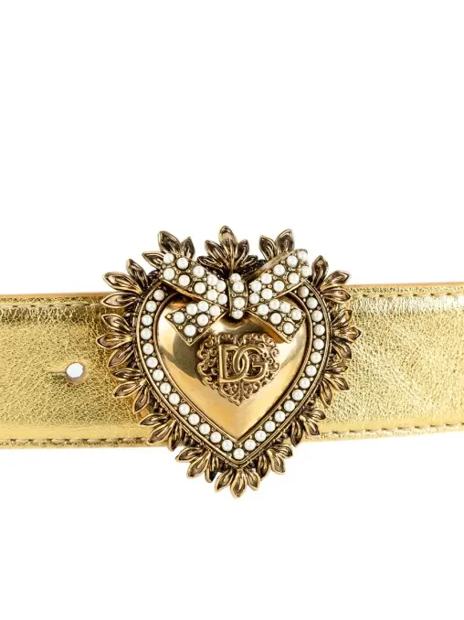 Ремень кожаный DOLCE & GABBANA