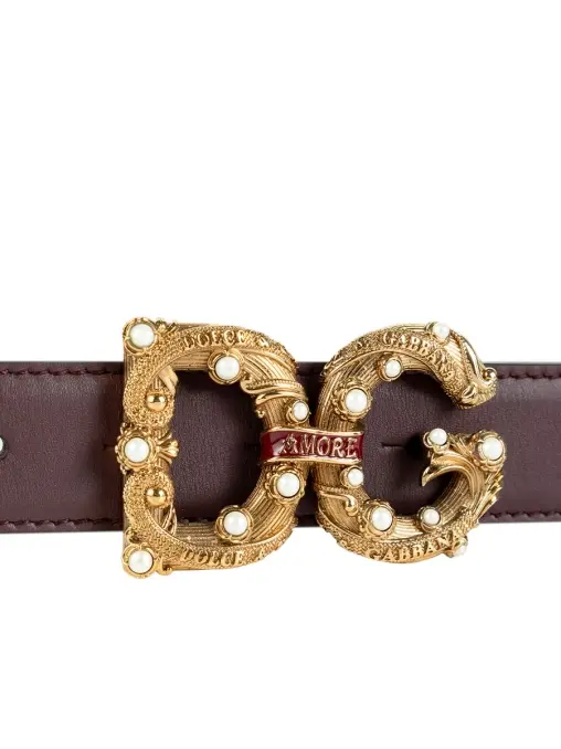 Ремень кожаный DOLCE & GABBANA