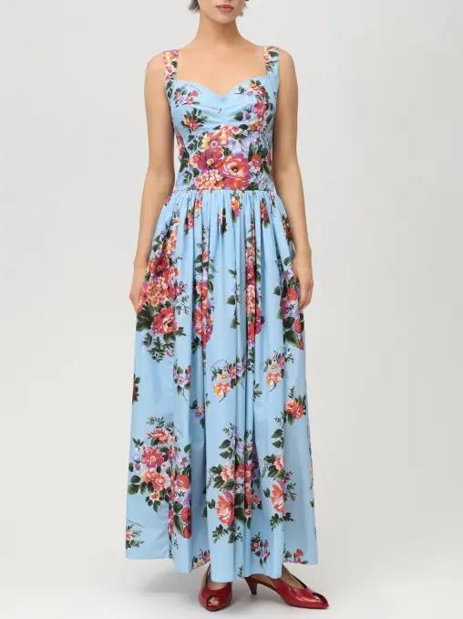 Платье хлопковое DOLCE & GABBANA