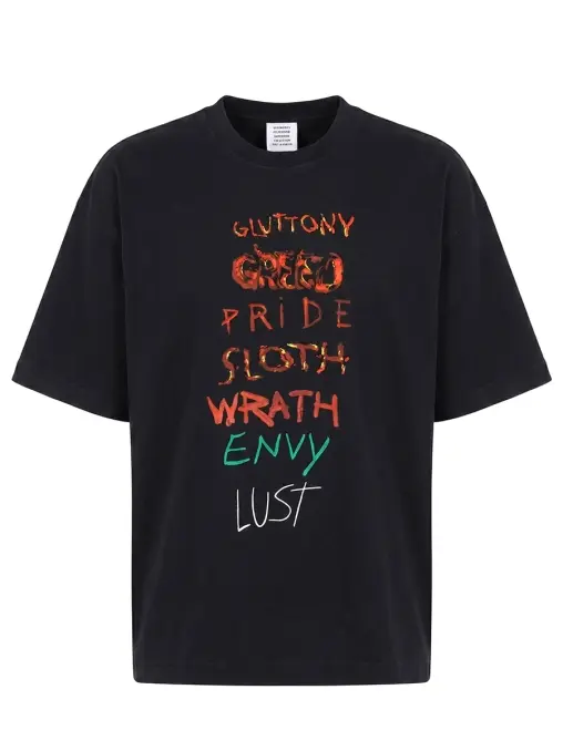 Футболка хлопковая VETEMENTS