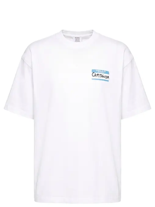Футболка хлопковая VETEMENTS