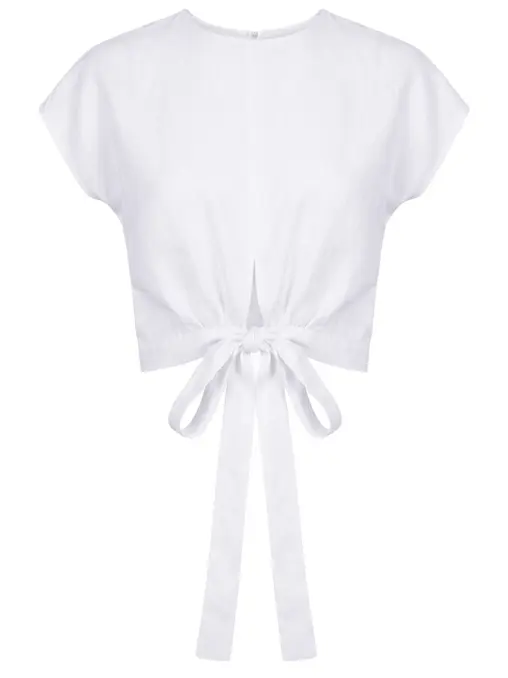 Топ льняной INASAMI MYKONOS