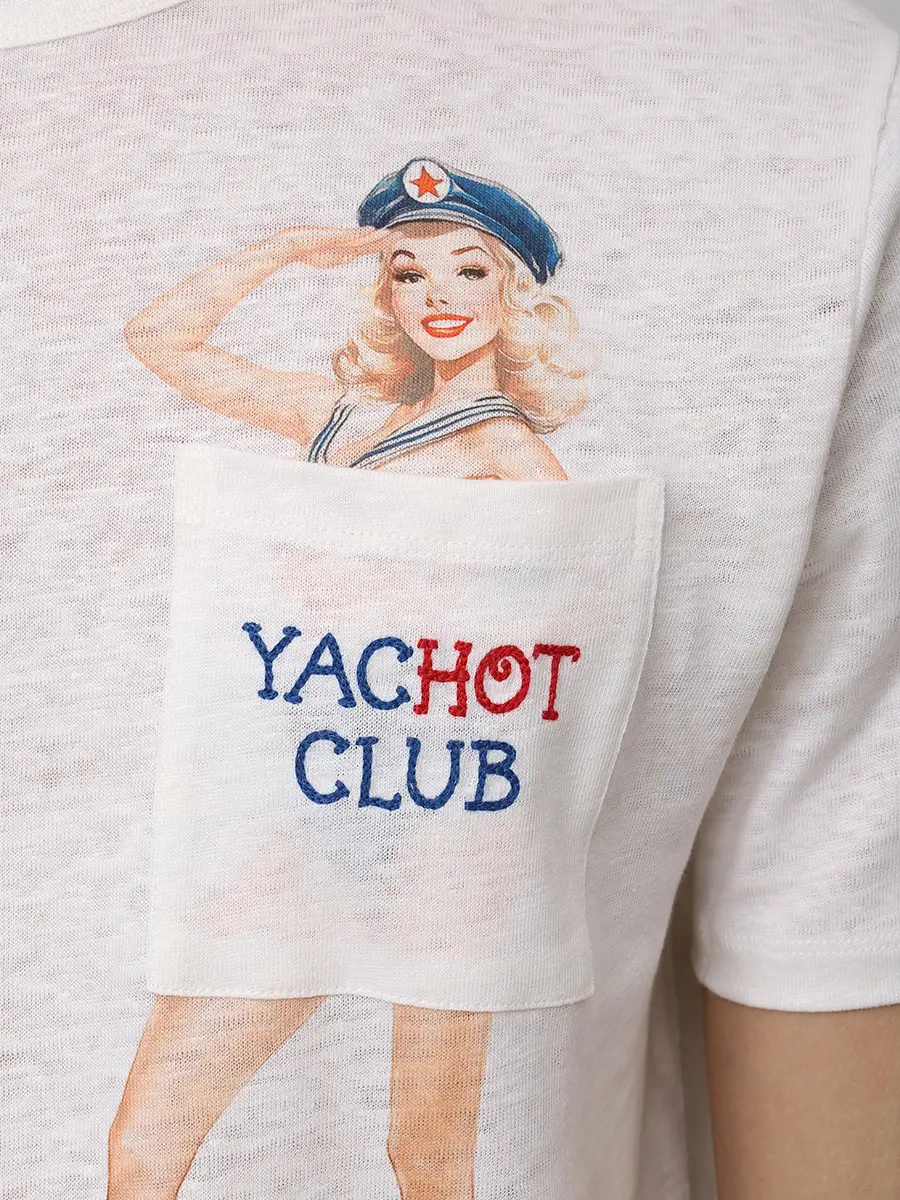 Футболка льняная