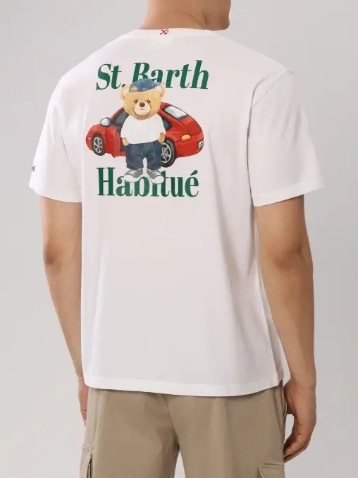 Футболка хлопковая MC2 SAINT BARTH