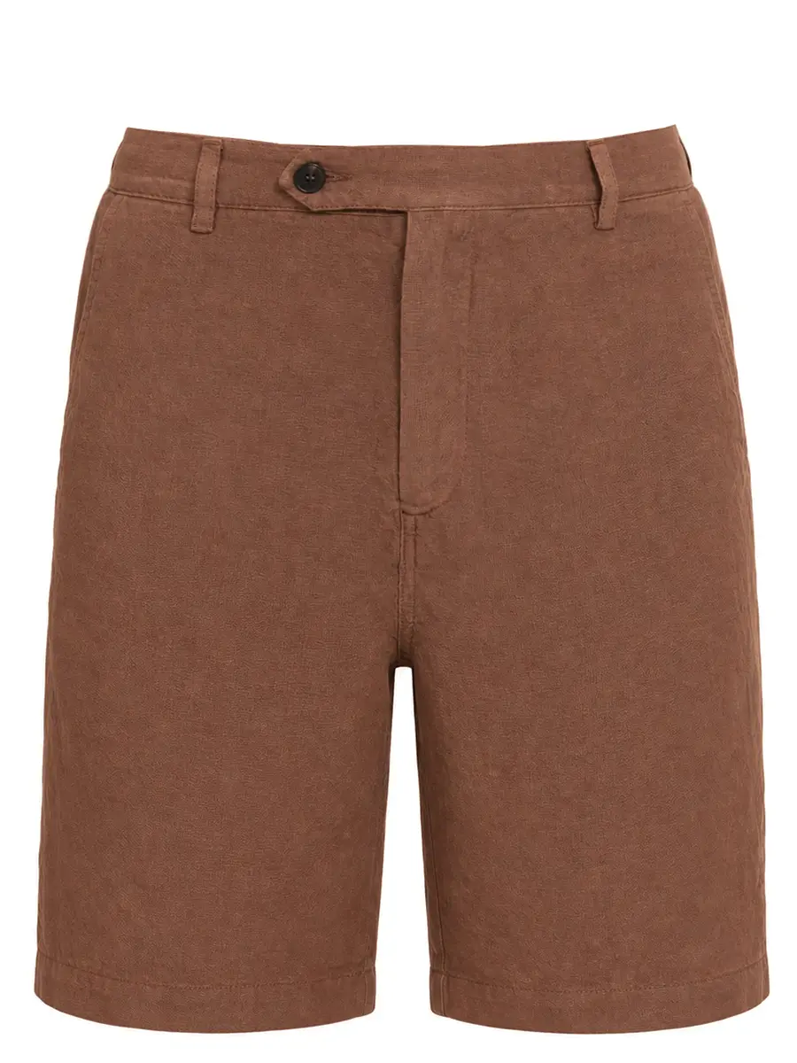 Шорты льняные