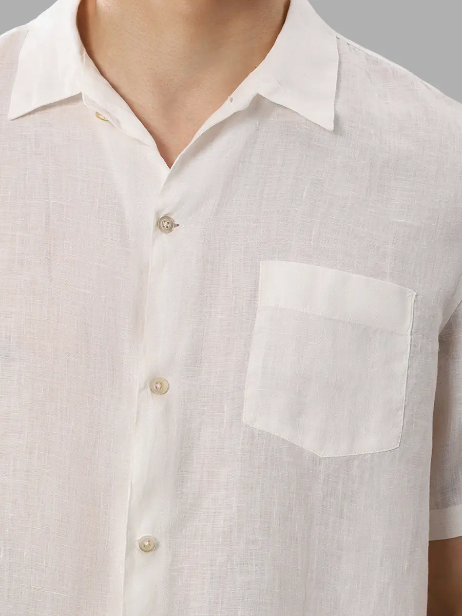 Рубашка Regular Fit льняная