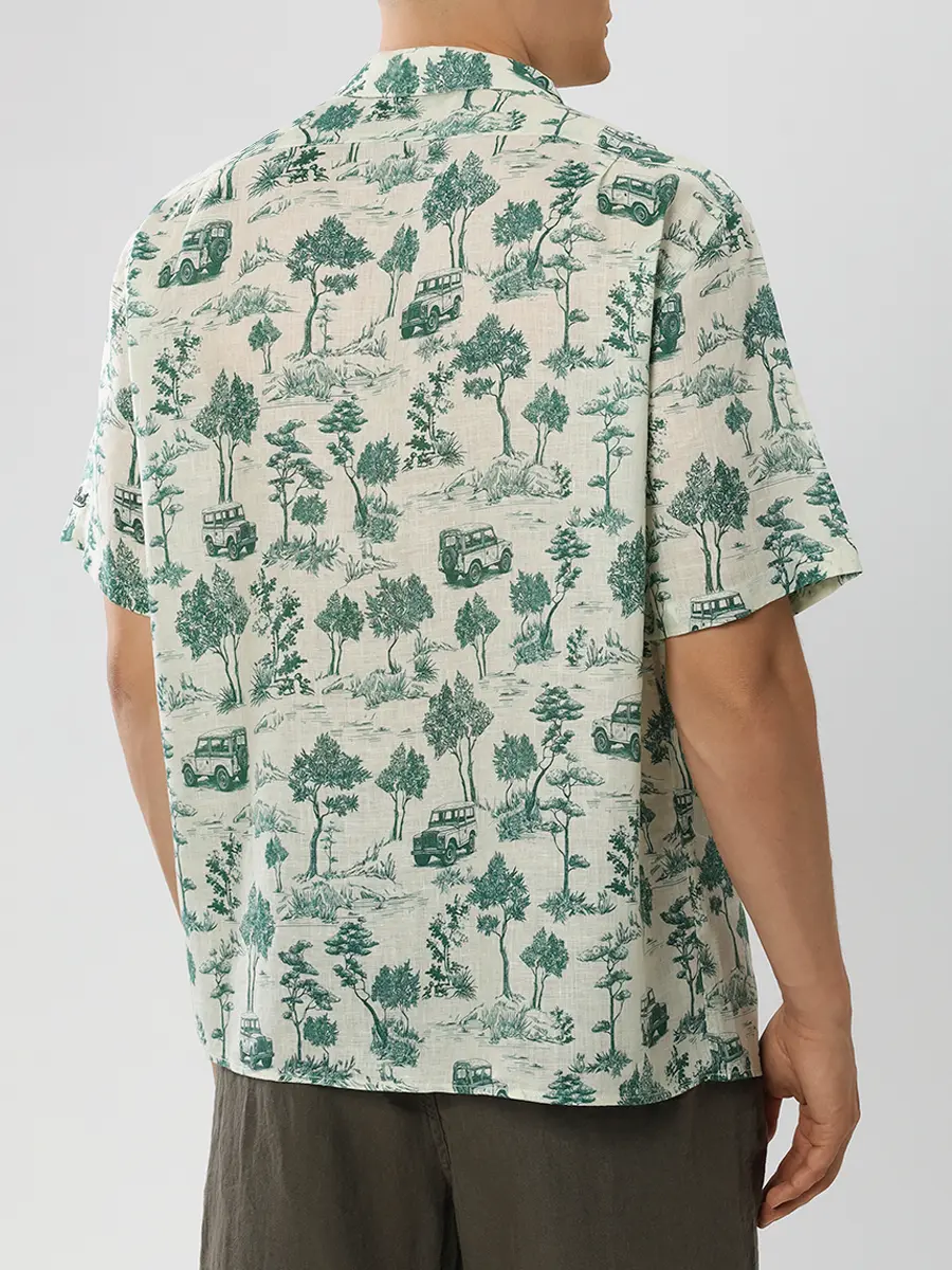 Рубашка Regular Fit льняная
