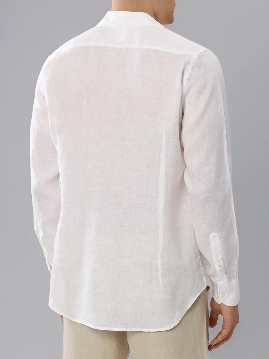 Рубашка Slim Fit льняная