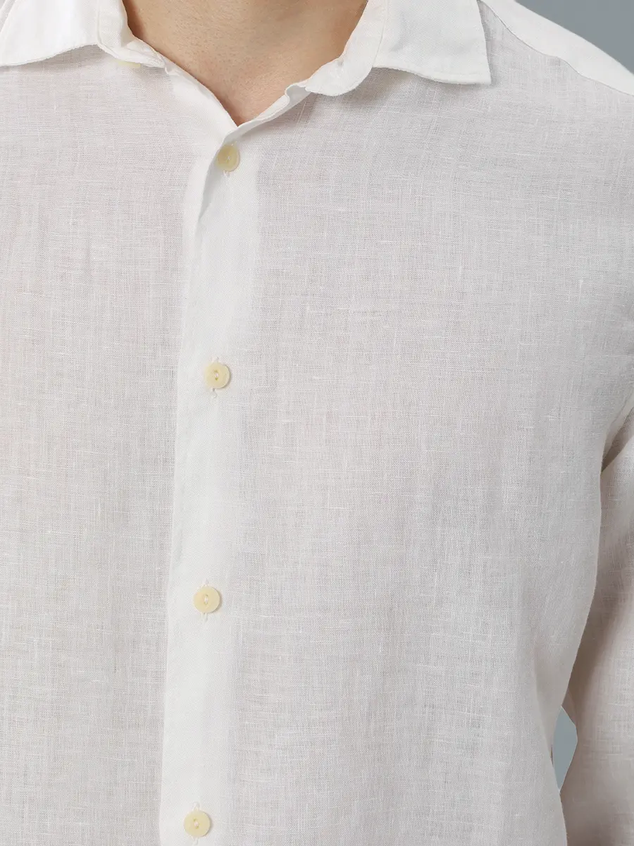 Рубашка Slim Fit льняная