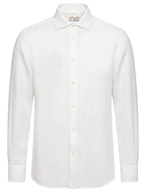 Рубашка Slim Fit льняная MC2 SAINT BARTH