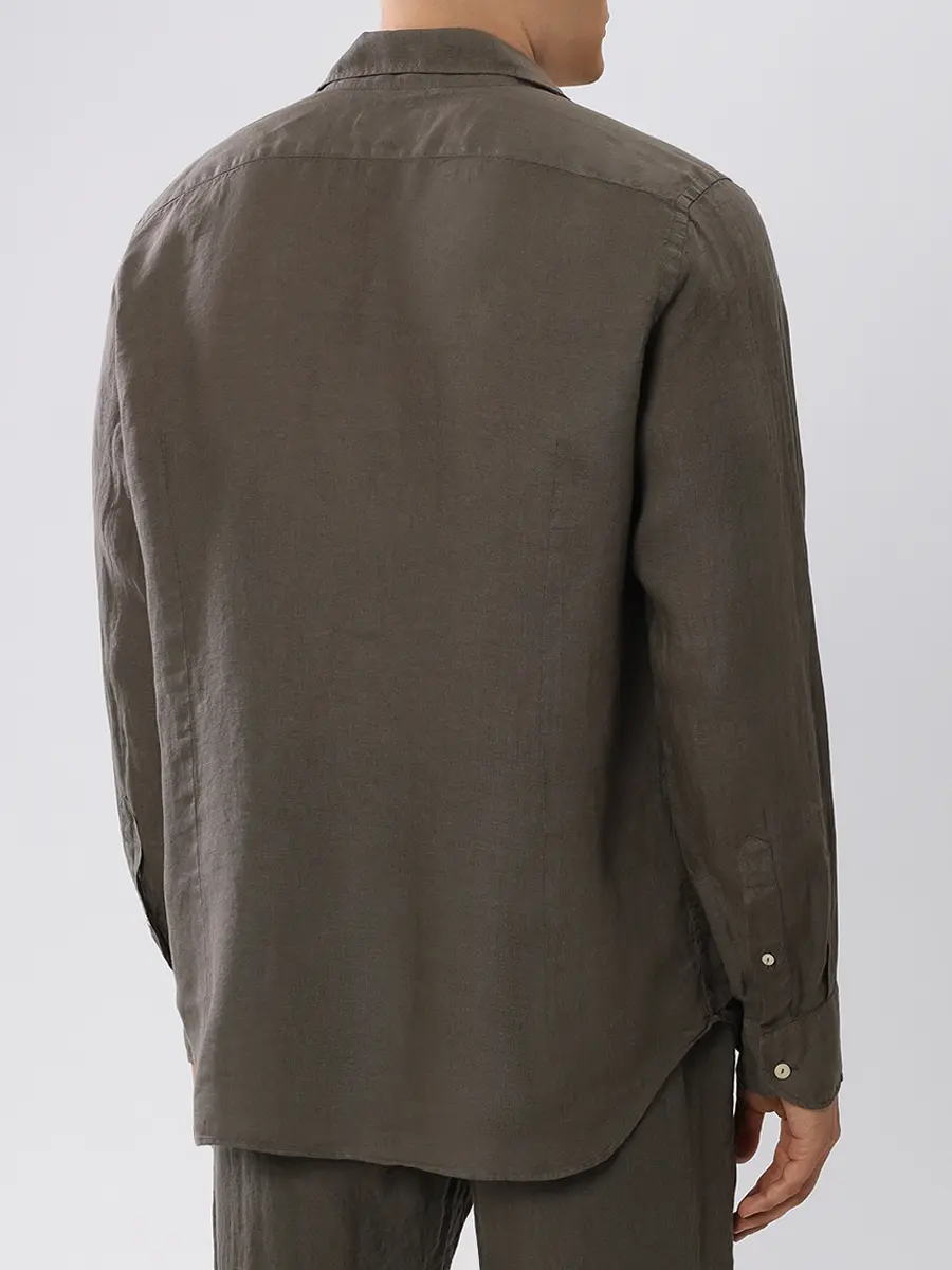 Рубашка Slim Fit льняная