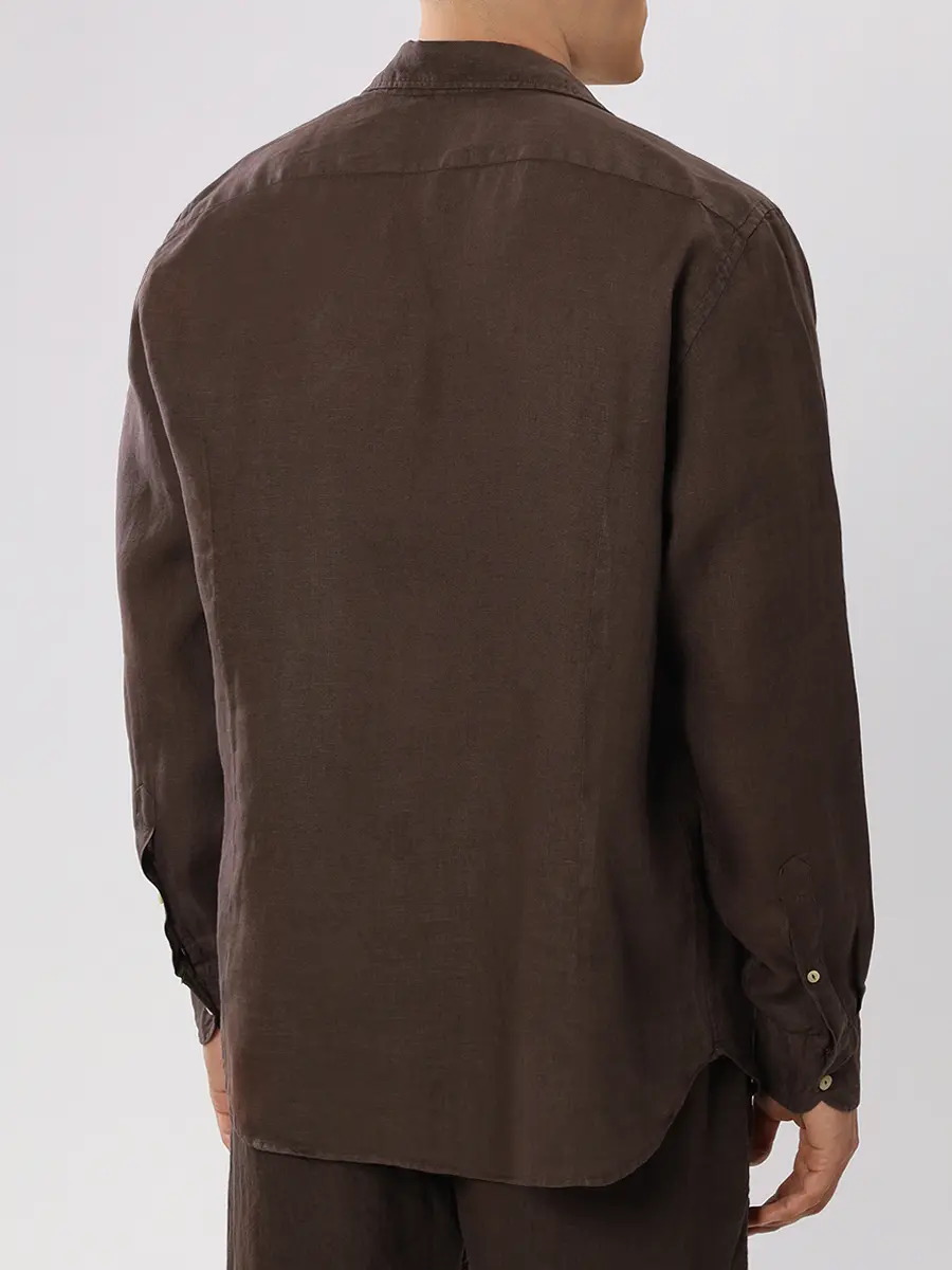 Рубашка Slim Fit льняная